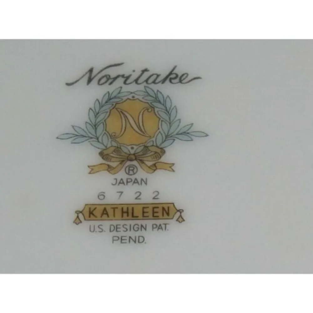 Noritake manufacturer pattern